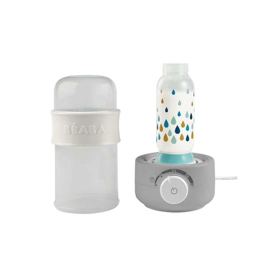 Baby Milk Bottle Warmer - Grey (1)