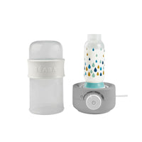 Baby Milk Bottle Warmer - Grey (1)