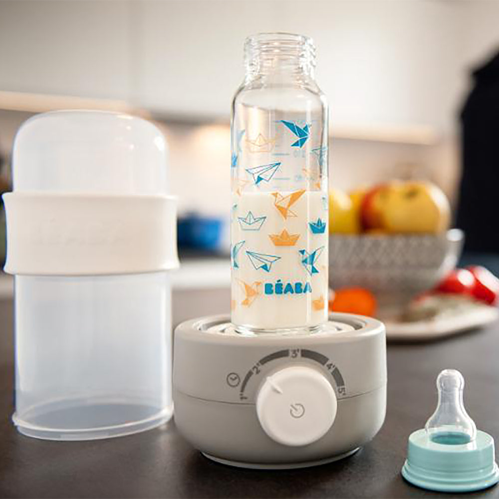 Baby Milk Bottle Warmer - Grey (3)