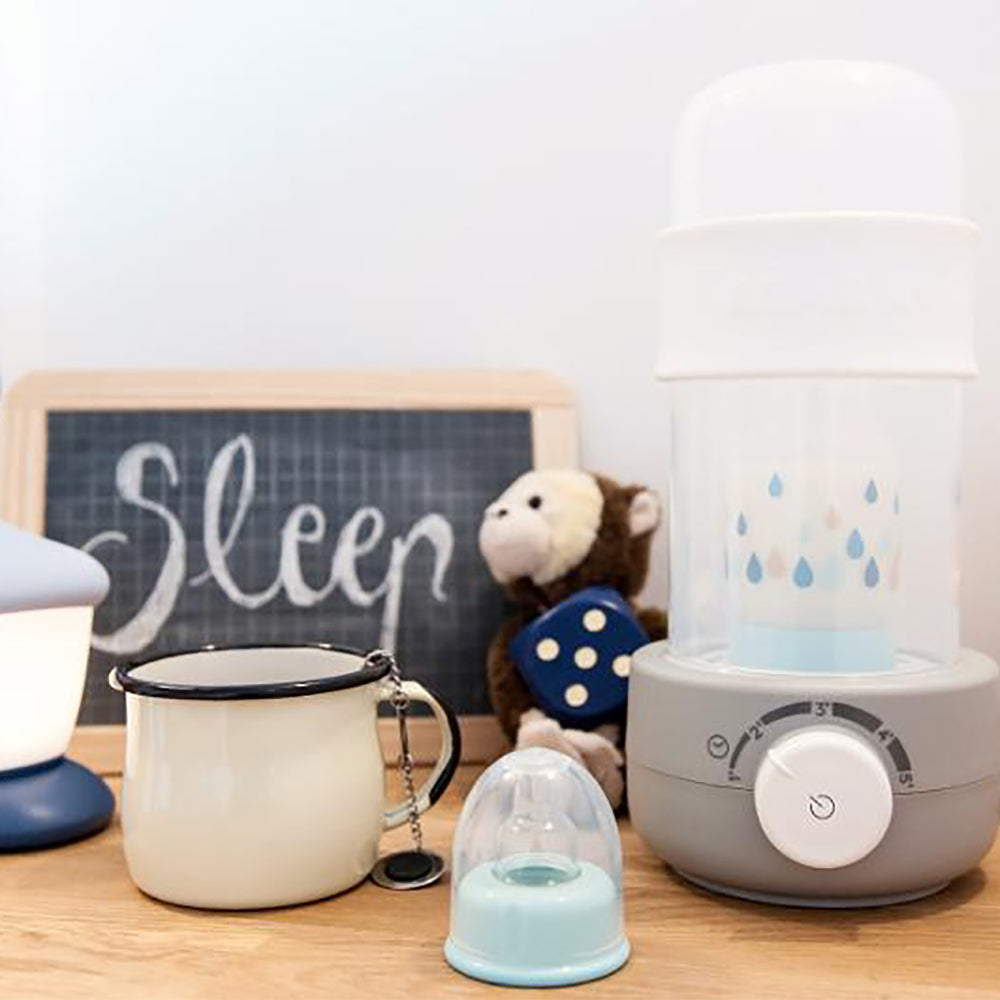 Baby Milk Bottle Warmer - Grey (4)